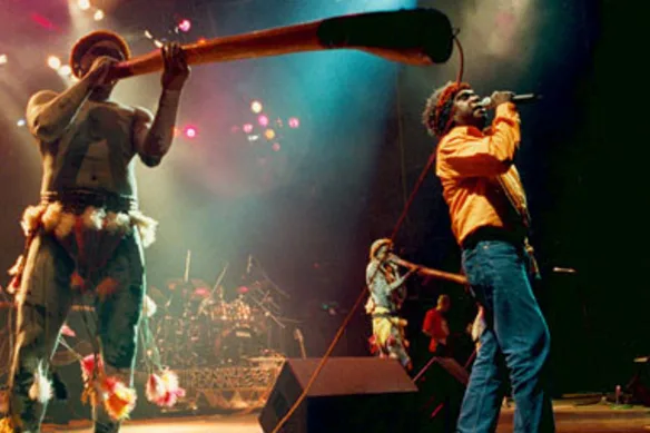 Yothu Yindi performing live